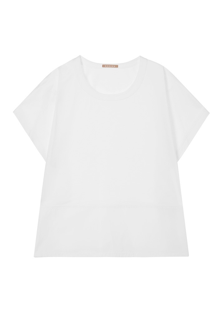 [NEHERA] Essential Boxy T-shirt White