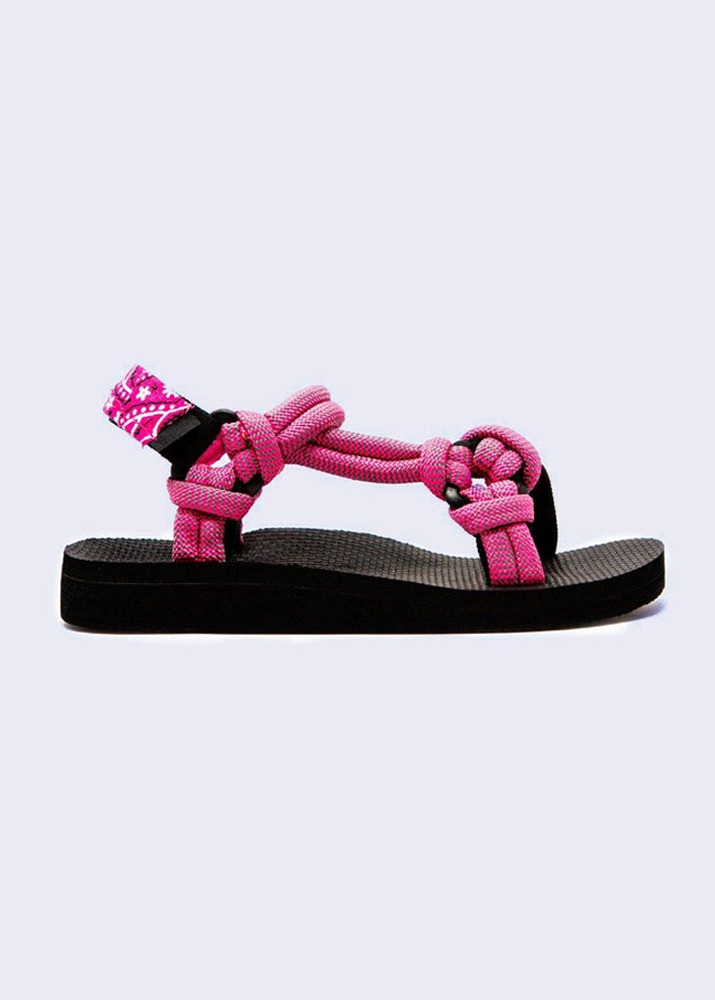 ARIZONA LOVE _ Rope Trekky Sandals Pink