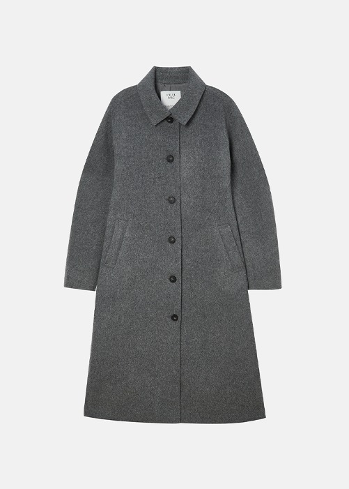 [VUE DU PARC] Wool Cashmere Coat Grey