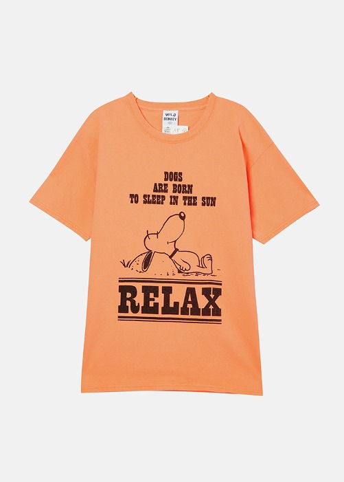 [WILD DONKEY] T-Shirt Relax