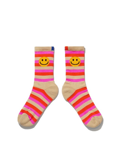 [KULE] The Women&#039;S Smile Stripe Sock