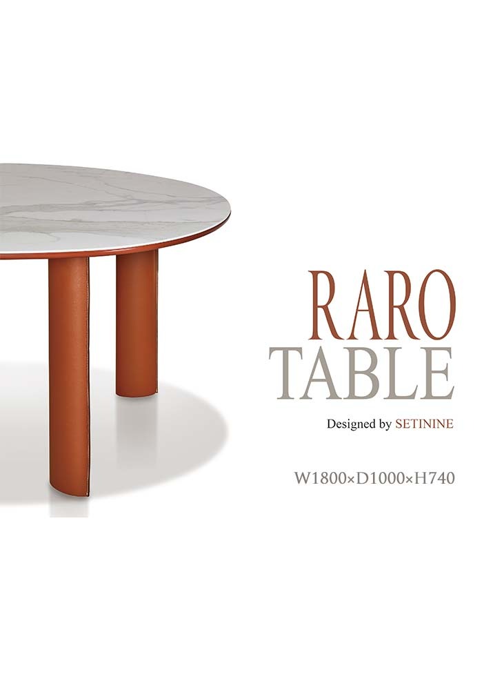 SETININE _ Raro Table(W1800×D1000×H740)