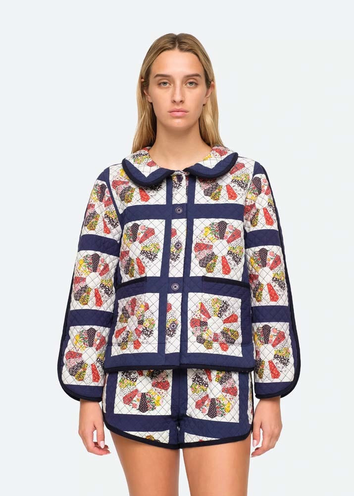 SEA NY _ Pippin Patchwork Quilt Jacket