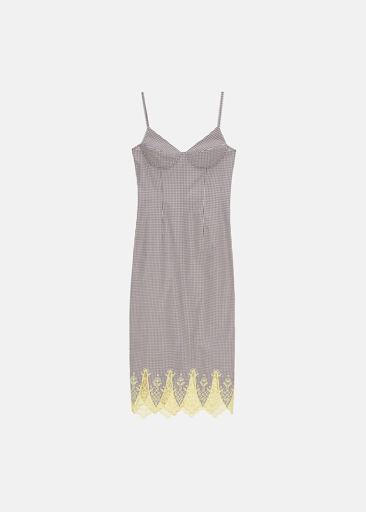 WALK OF SHAME _ Cotton Sundress With Embroidery
