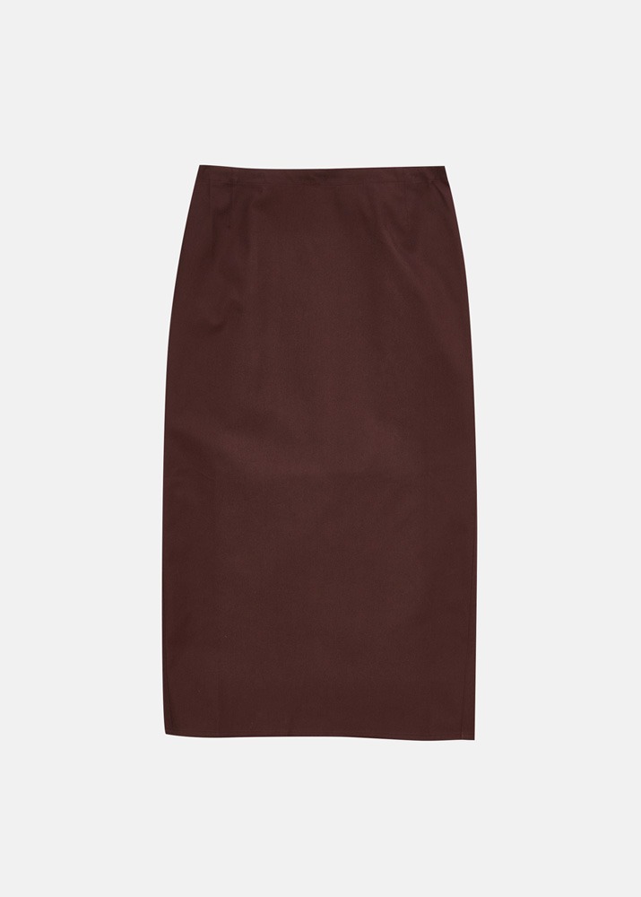 SOFIE D&#039;HOORE _ Pencil Skirt Dark Brown